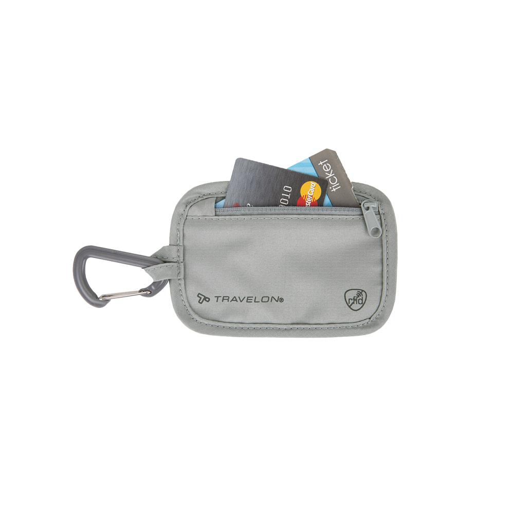 트래블온 RFID 클립 파우치(13368-510) - 그레이