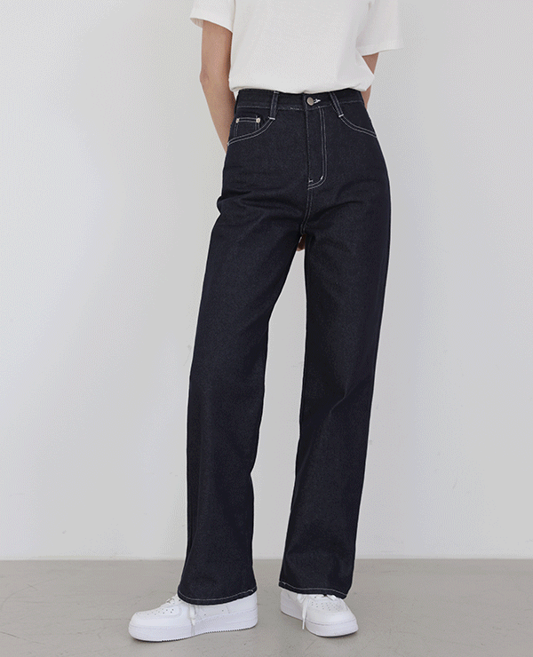 3기장/4size 프리렝스 논페이드 데님 (2color)