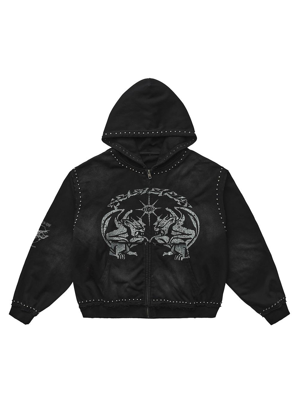 Horse Devil Studded Hoodie