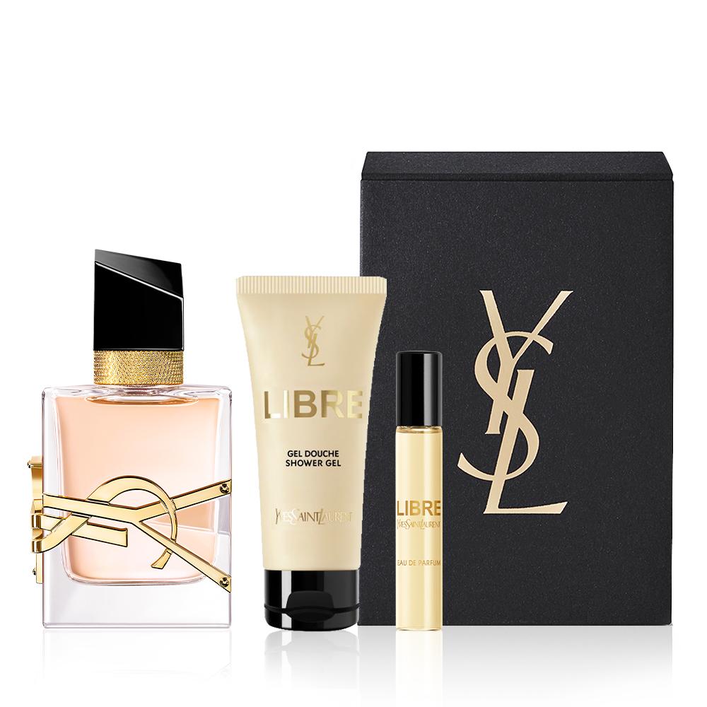 [선물포장] 리브르 오 드 뚜왈렛 30ml 세트(리브르 샤워젤 50ml+향수3ml)
