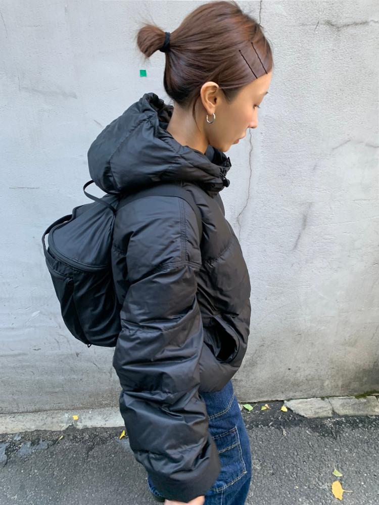 후드 덕 다운 패딩 (3c)