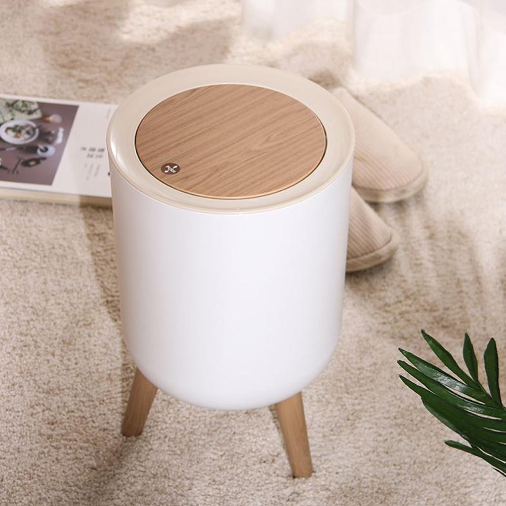 인테리어 휴지통 원터치 화장실 주방 가정용 쓰레기통 7L 대형