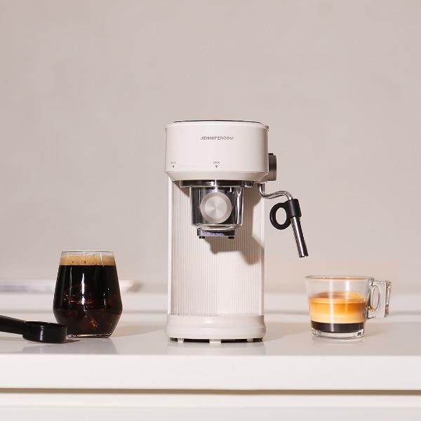 제니퍼룸 반자동 커피머신 홈프레소 듀얼