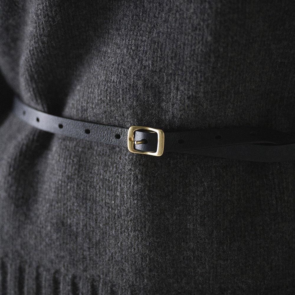 Basic Slim Belt_Black [YA102_BK]