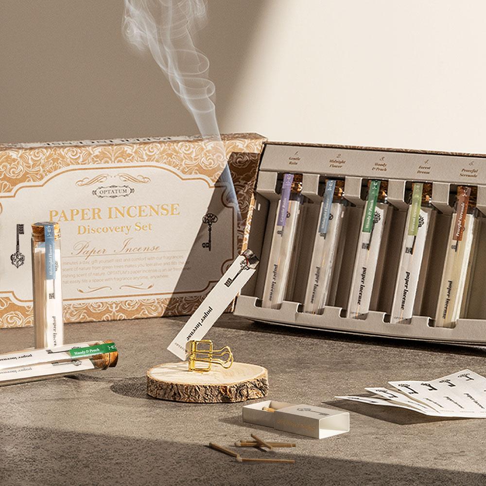 옵타움 페이퍼 인센스 디스커버리 세트(5가지 향기)(톡별)