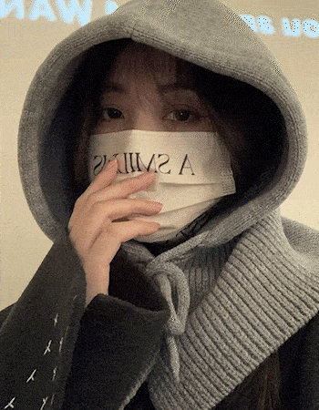 니트 후디 모자