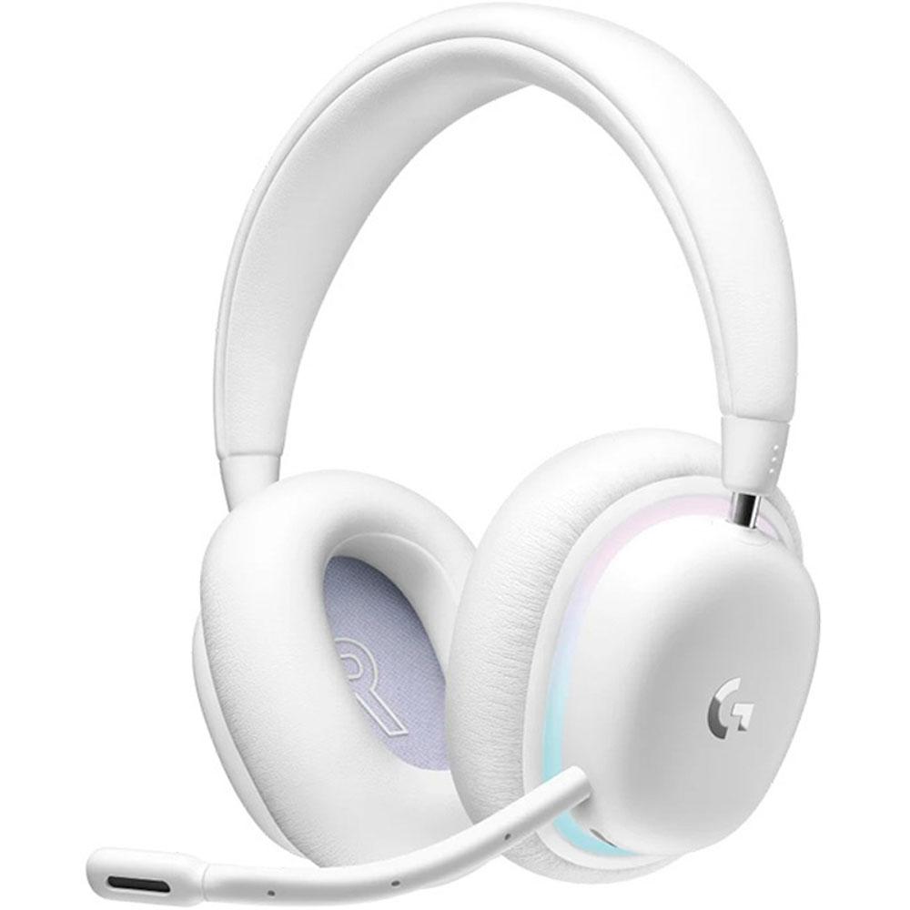 로지텍 게이밍 무선 블루투스헤드셋 G735, 화이트, G735