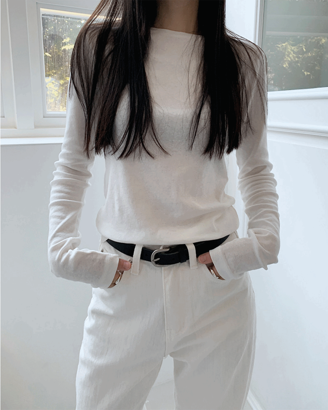 라이트소스 [주문폭주 4000장 돌파] 레아 롱 슬리브 티셔츠 (15c)