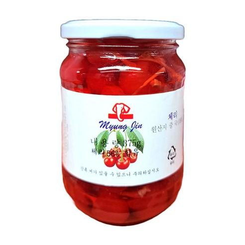 (무)명진 레드체리(꼭지, 375g, 1개