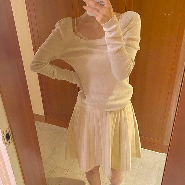 Bella knit (벨라 니트) *oatmeal color * 주문시 7일 소요