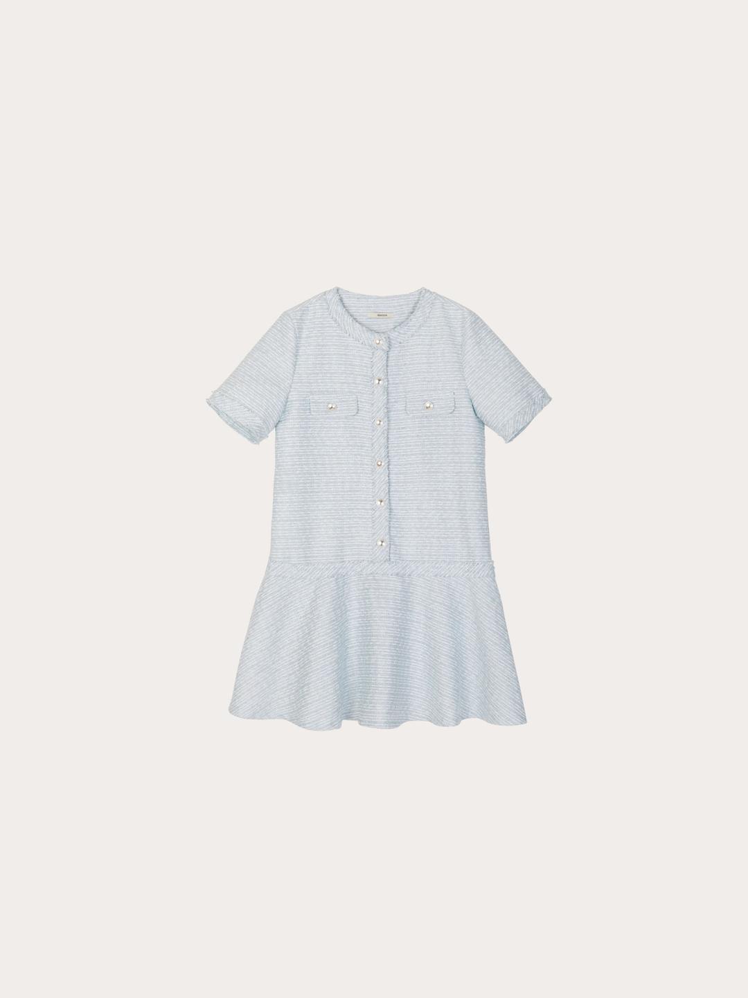 아이시 트위드 원피스[SKY BLUE]*05.04 예약 발송