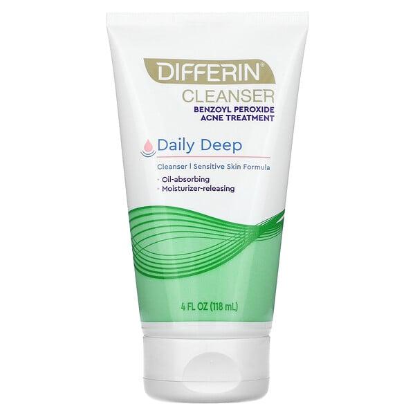 Differin, 데일리 딥 클렌저, 118ml(4fl oz)