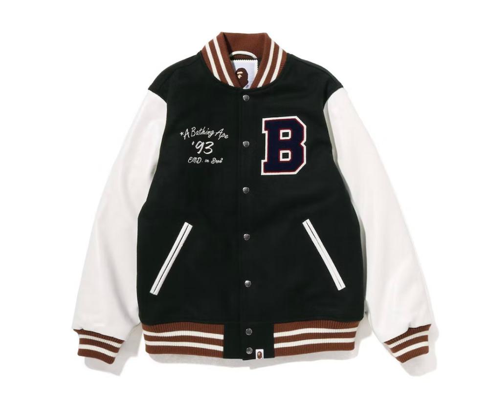fw22 바시티 자켓 BAPE x END. Varsity Jacket
