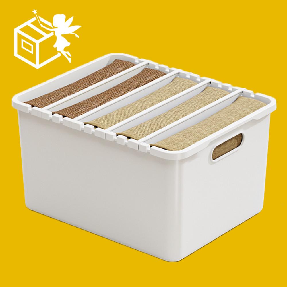 칸칸이 칸막이 옷장 플라스틱 투명 리빙박스 펜트리 서랍 옷 정리함 수납함 33cm