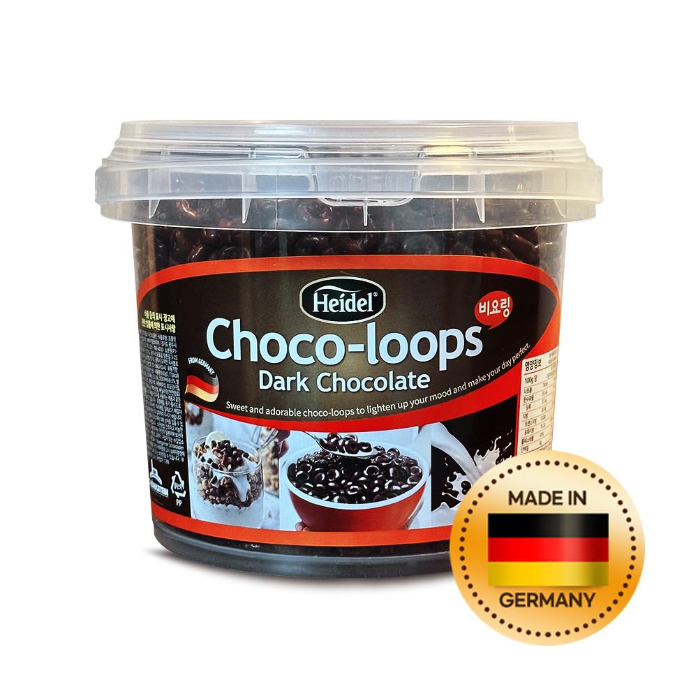 하이델 초코룹스 초코  시리얼 씨리얼  650g  대용량 그릭요거트 토핑 비요링 초코링