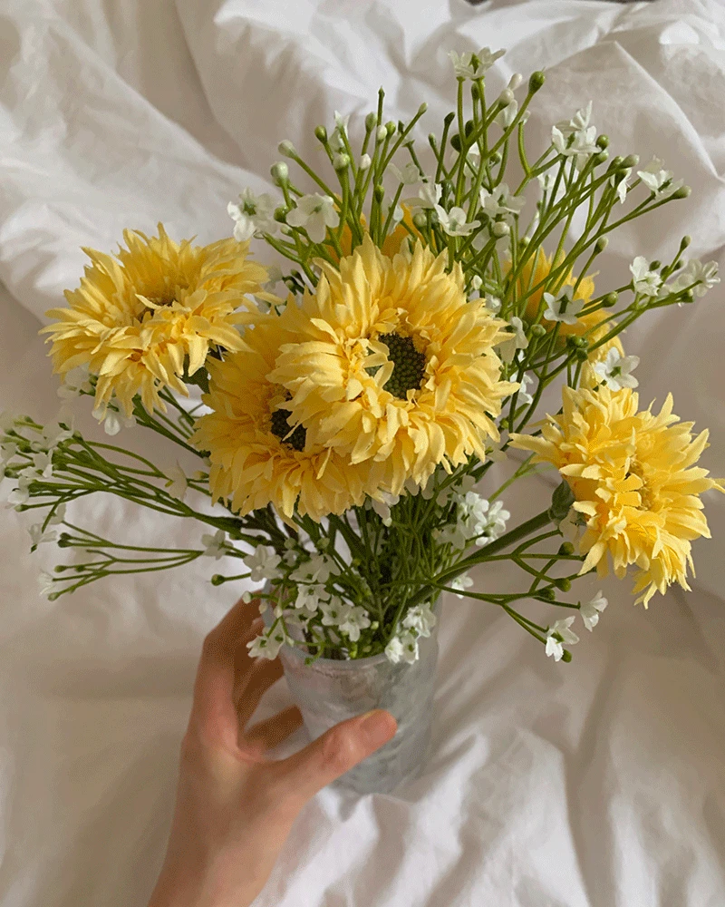 [조화키트] Flower kit - Yellow Gerbera *7월 넷째주 출고