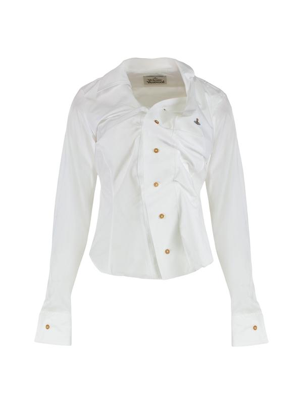 비비안 웨스트우드 화이트 셔츠 & 블라우스