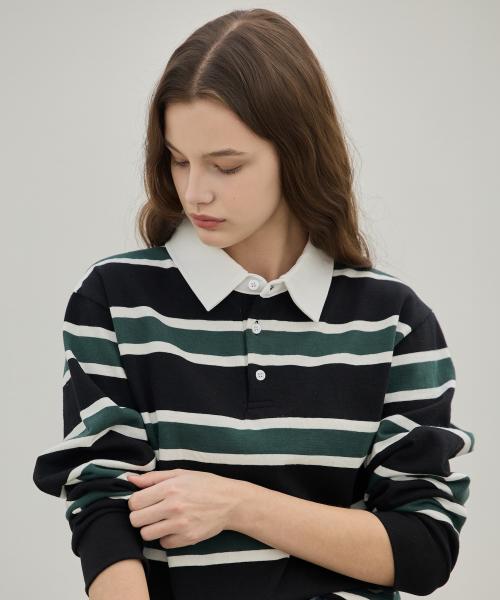 Stripe Rugby PK Ts_2Color