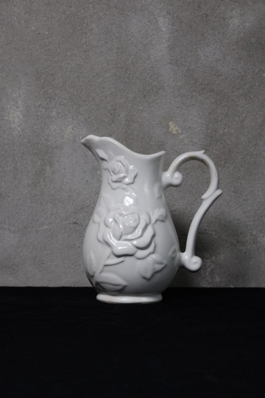 SAI 베르사유 로즈 도자기 저그 물병