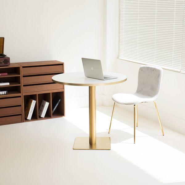 멜로스 원형테이블  원룸 식탁 600  800