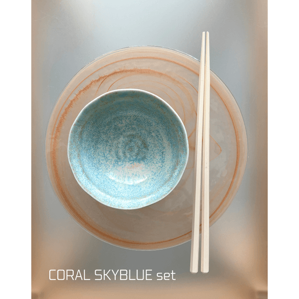 CORAL SKY set