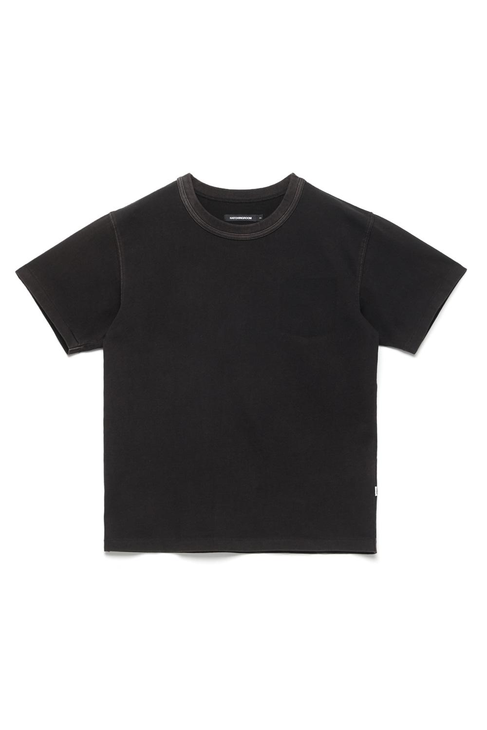 Bleached Tee Black