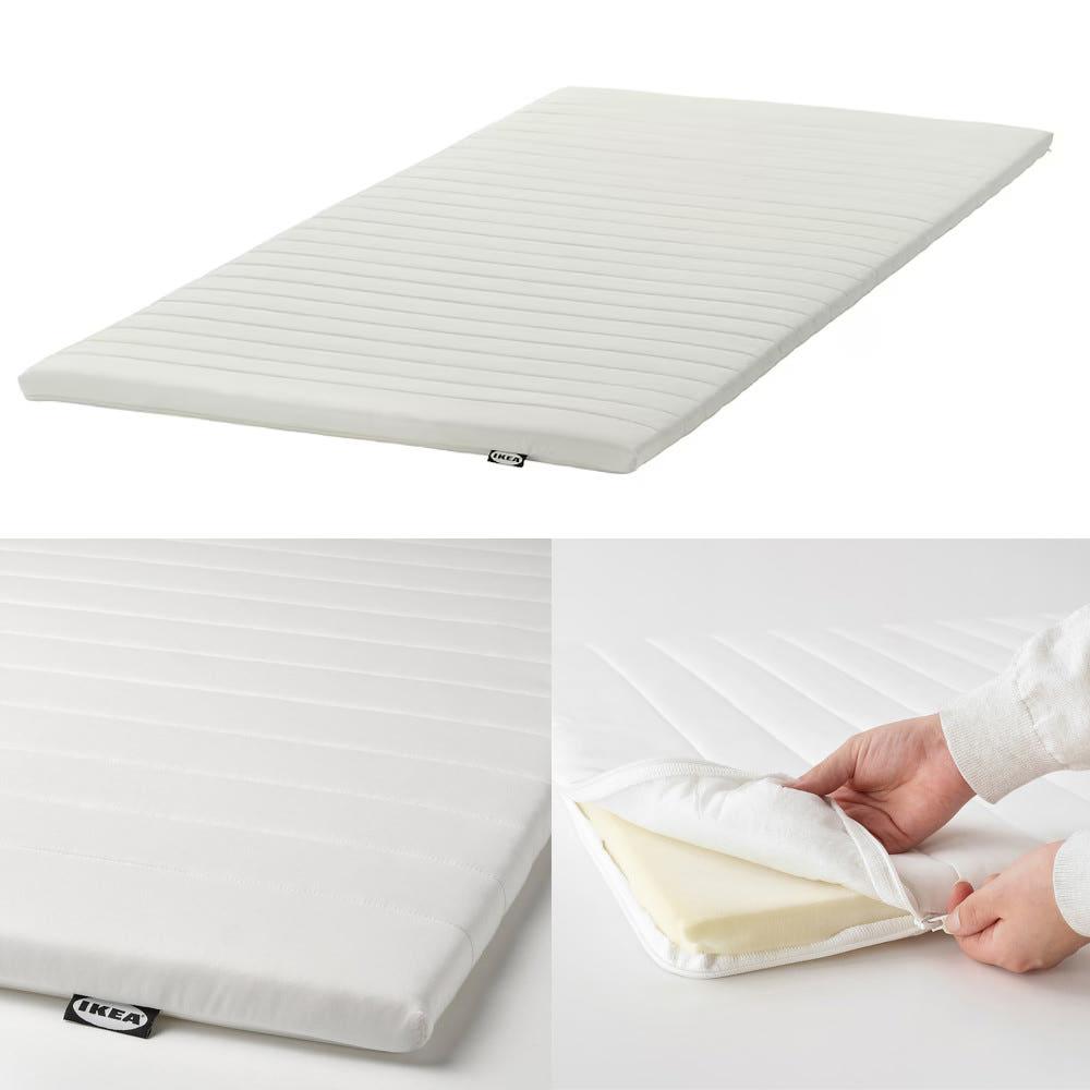 이케아 토퍼 매트리스 메모리폼 침대 바닥이불 수면 자취 원룸 미니싱글 MS 네스피엘레트