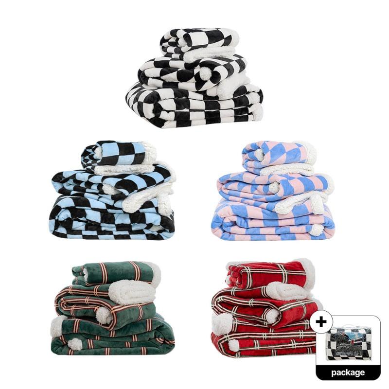 [무배/비밀링크] 극세사 5mm 밍크 차박 캠핑 양털담요 3size 5컬러