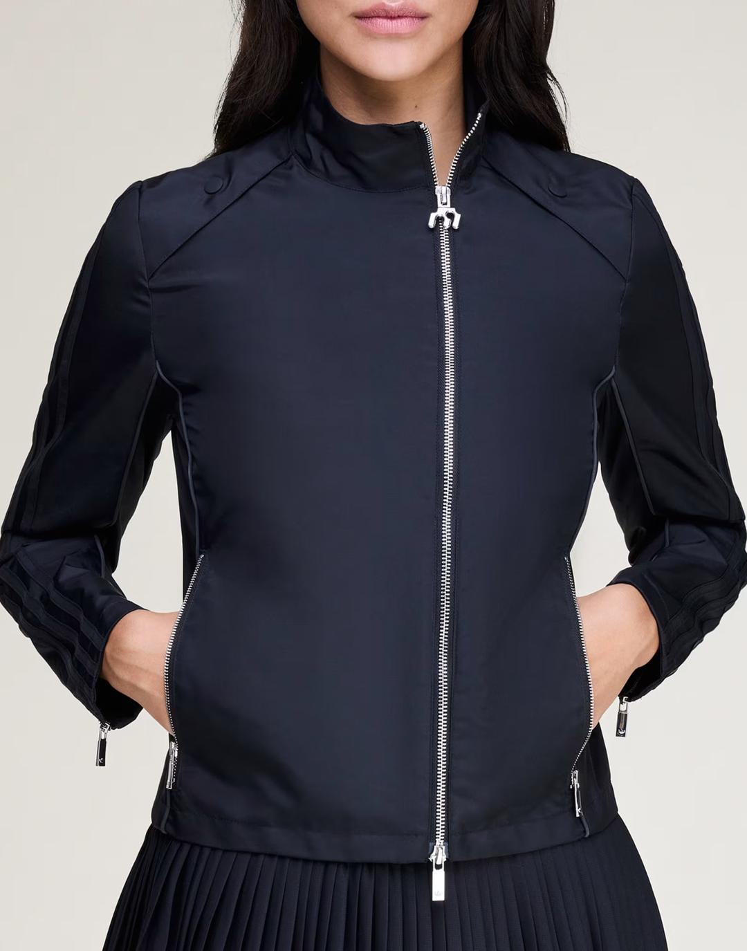 Miaou Corset Tracktop Jacket (Black)