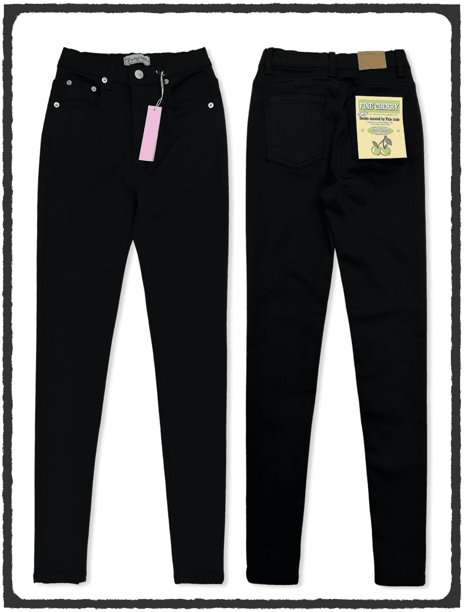 [Non-Fade] Black Skinny Jean