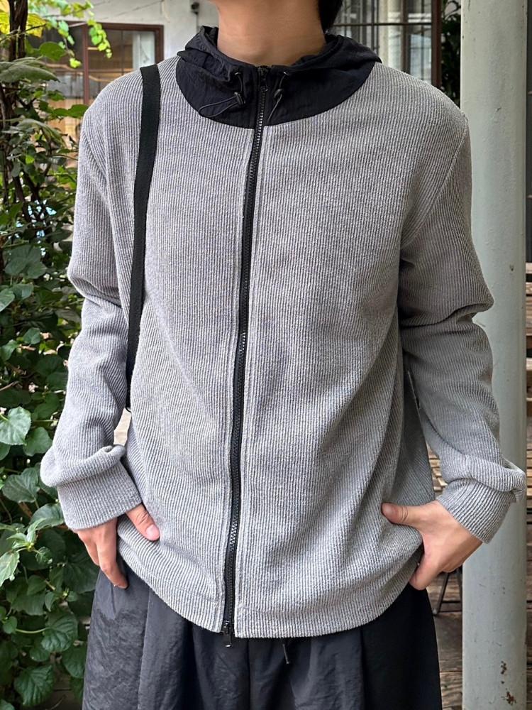 타이징 후드 믹스집업 2C