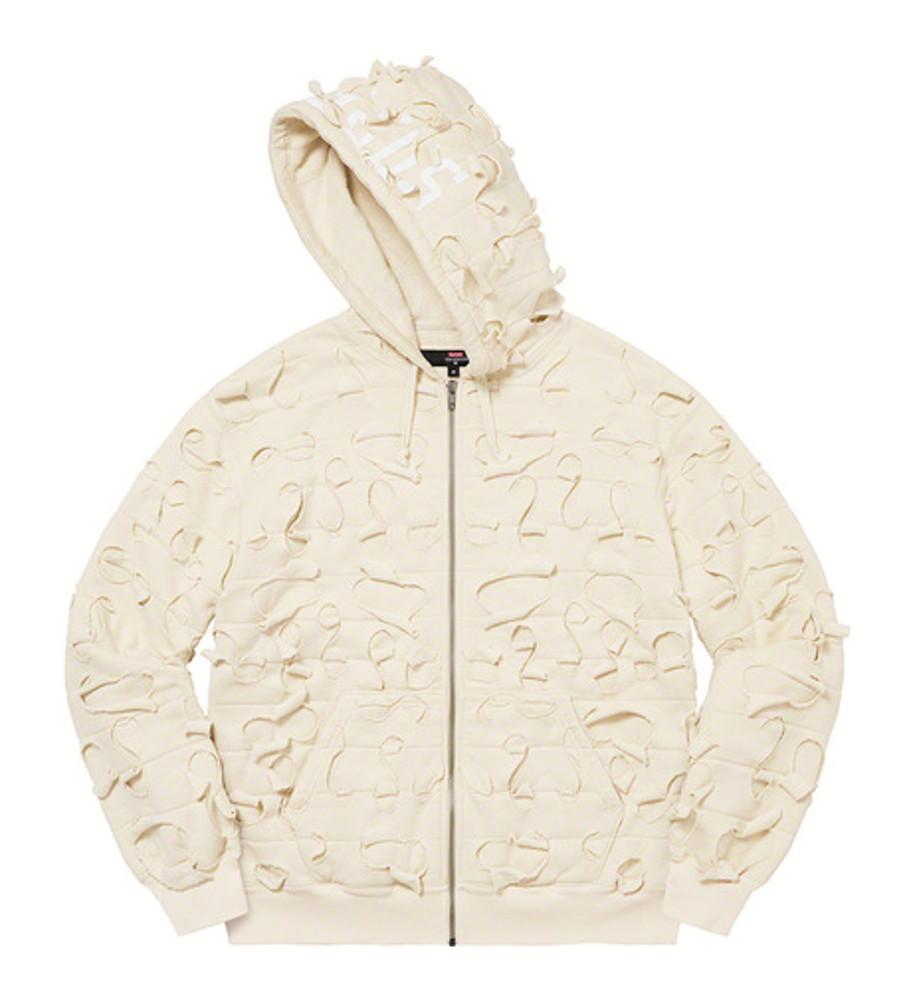 정품 슈프림 한정판 그리핀 집업 후드 맨투맨 네추럴