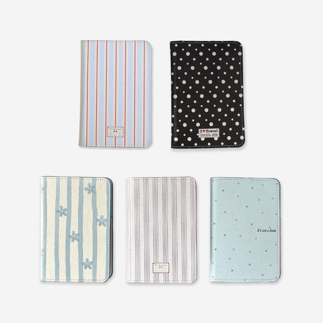 drawing pattern passport holder (5 options) 여권 지갑