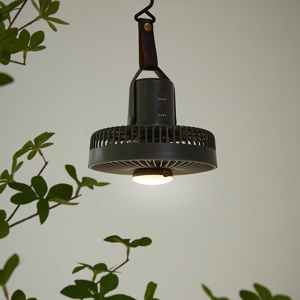 르젠 아웃도어 미니 캠핑용 리모컨 선풍기 T07