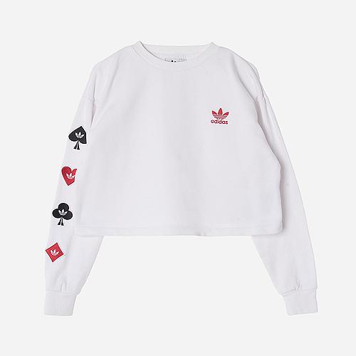 adidas아디다스 크롭 맨투맨