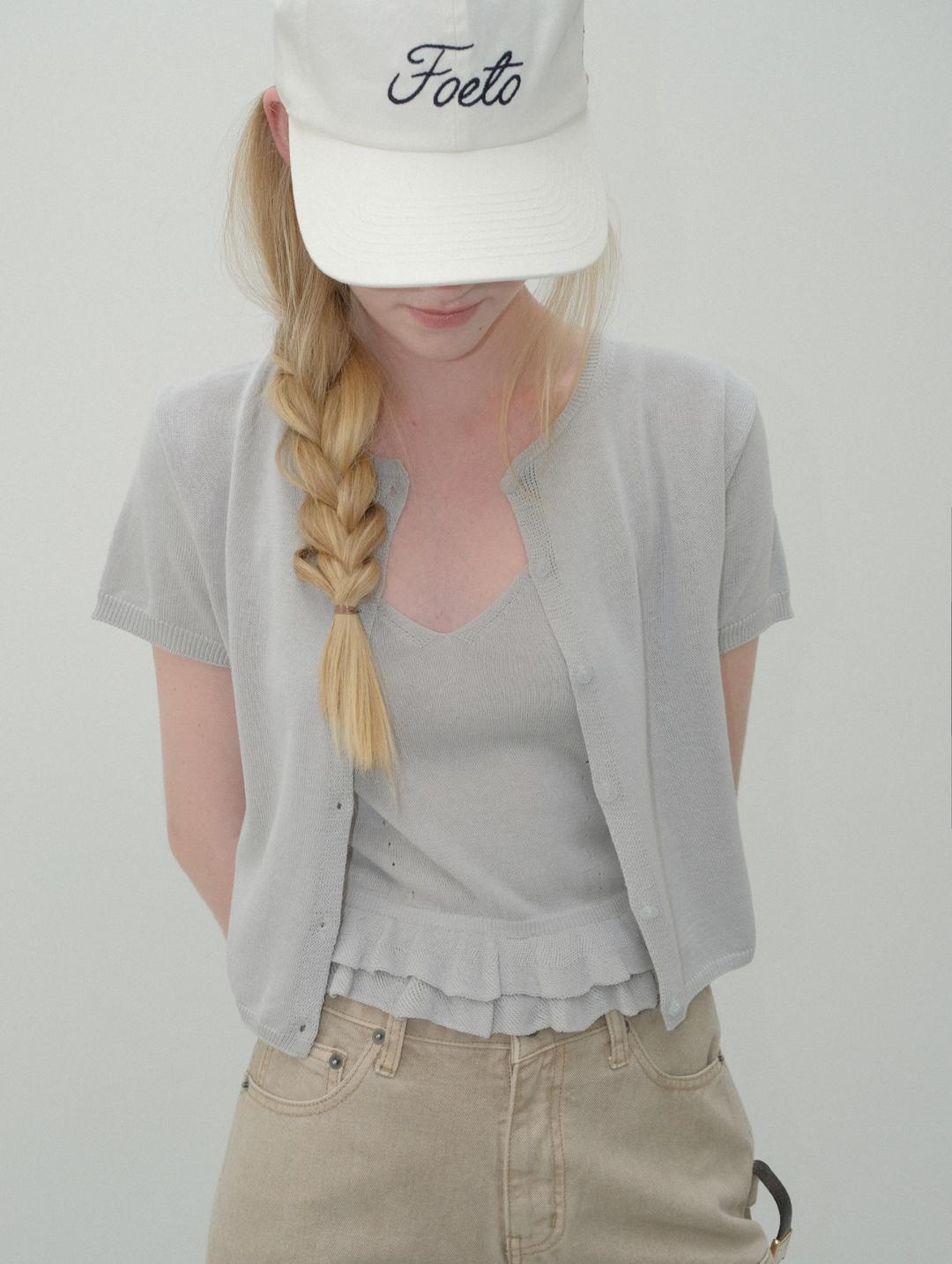 Summer melts cardigan set - down blue [2nd/2주이상]