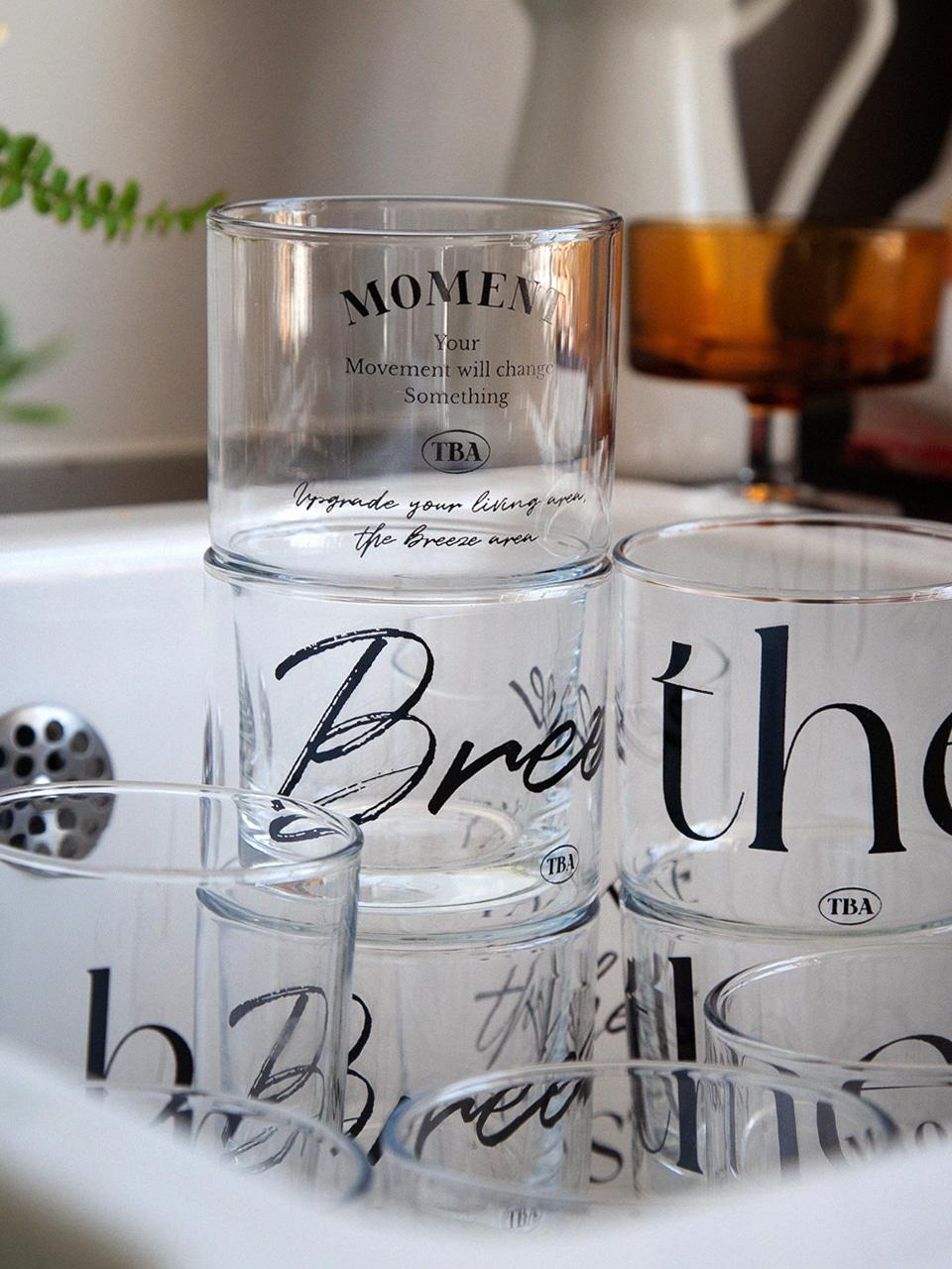 TBA 글라스컵 440ml the 001