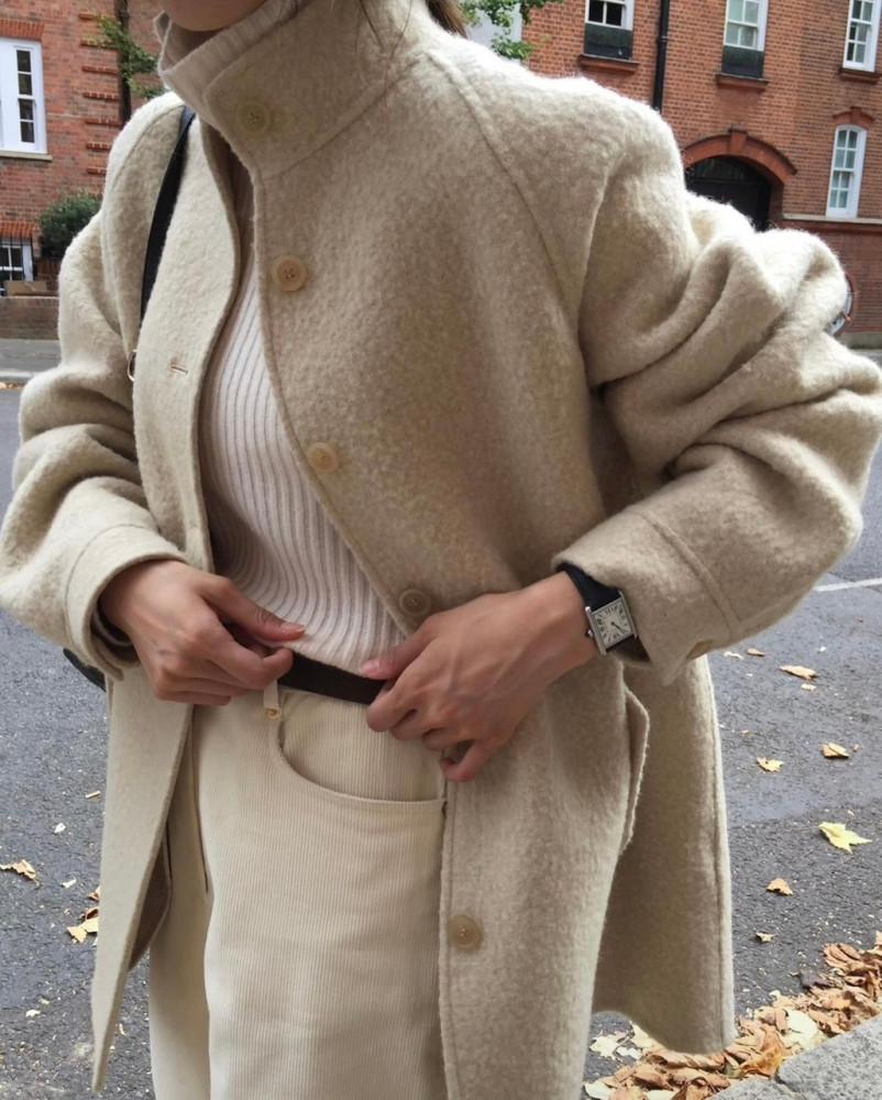 [버터당일]overtake 오버테이크 노카라 핸드메이드 코트(3color)