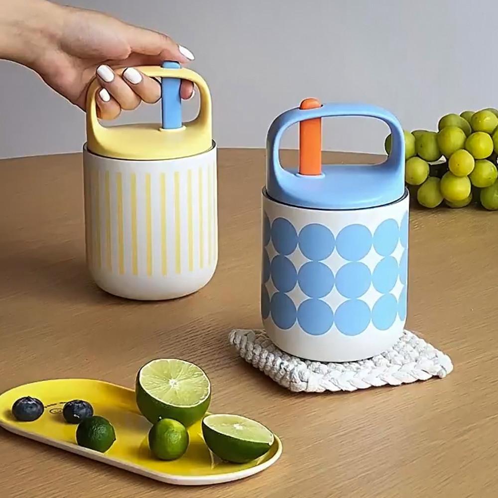 오트밀 오나오 용기 4color 요거트 밀프렙 스푼세트 450ml