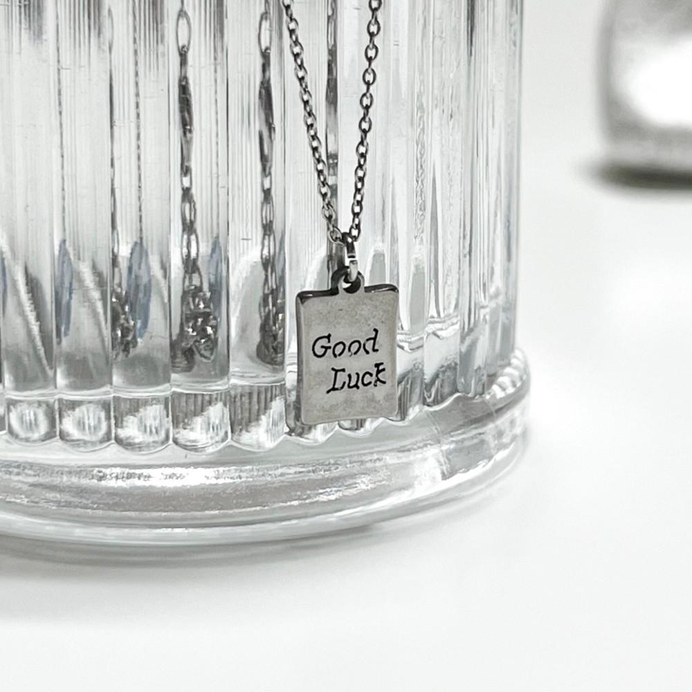 [all써지컬/핸드메이드] Good Luck Necklace