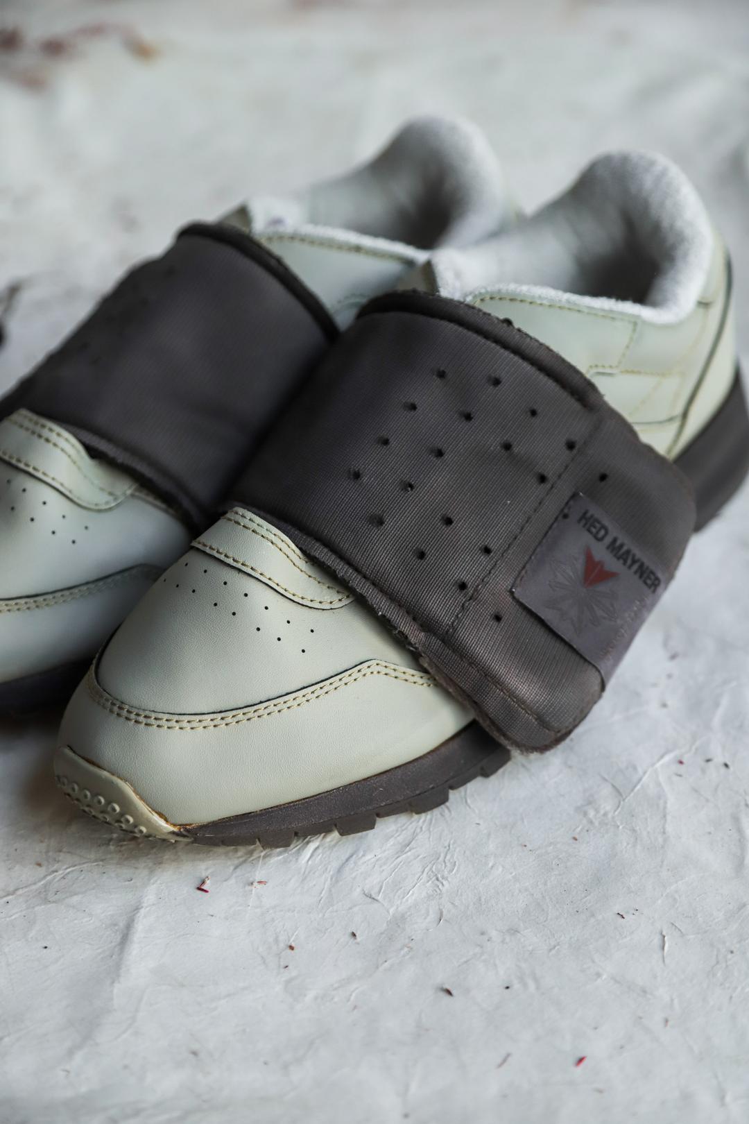 헤드 메이너 x 리복 Hed Mayner x Reebok -  LTD Classic Leather Sneakers - Dark Olive