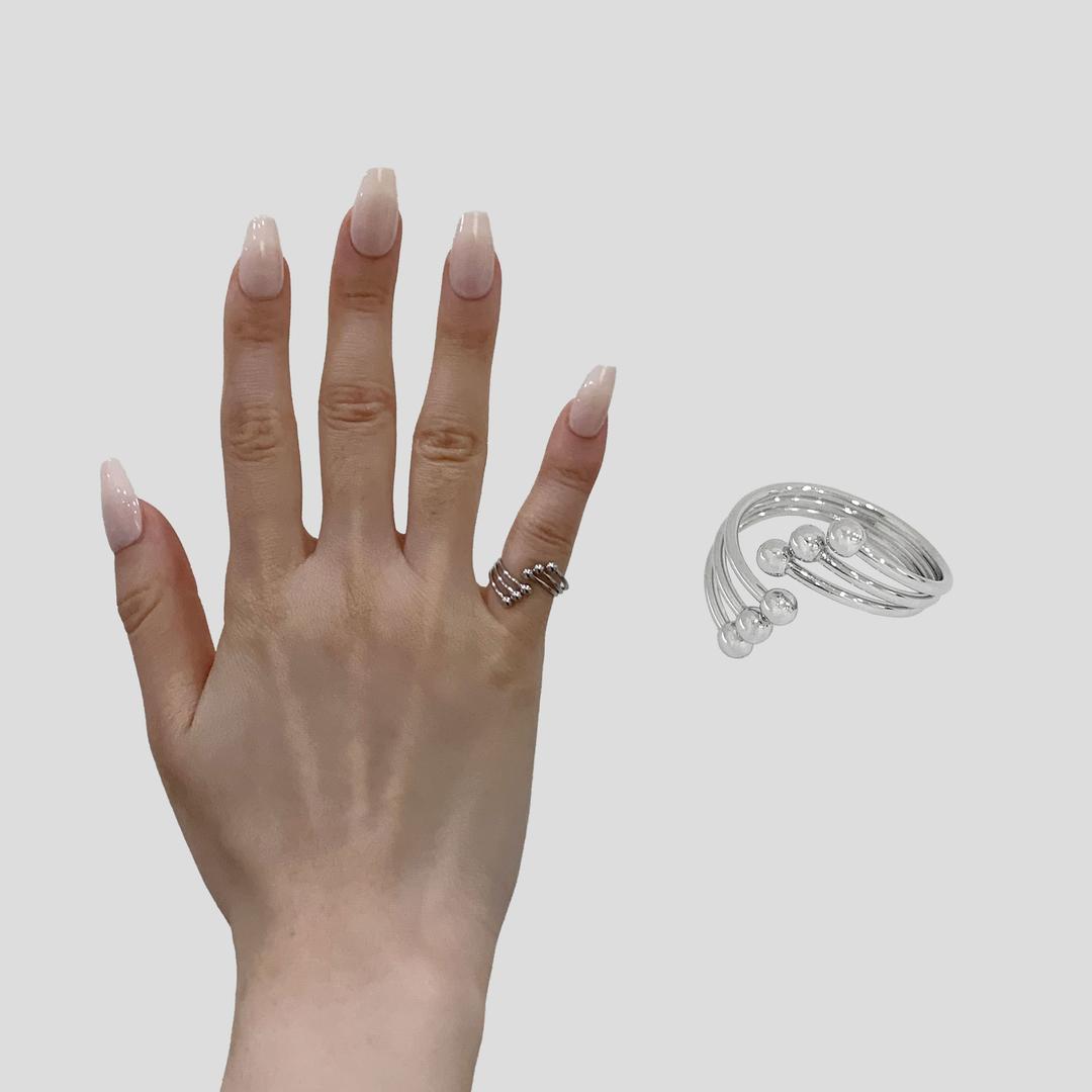 hug ball knuckle ring