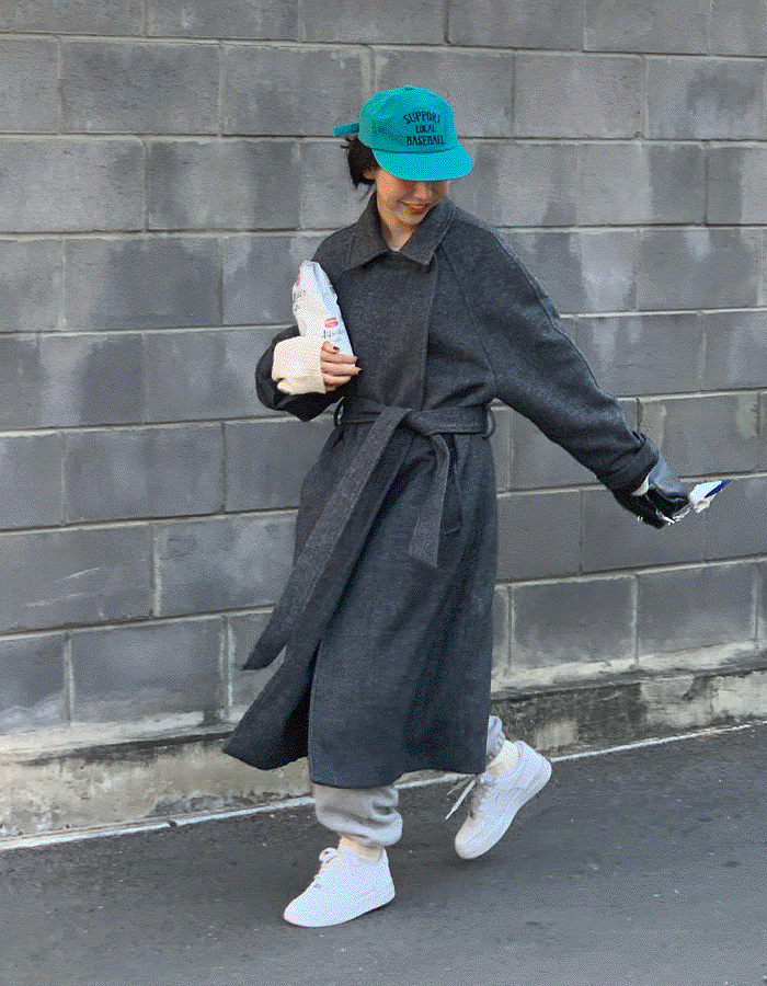 nette robe coat (2colors)