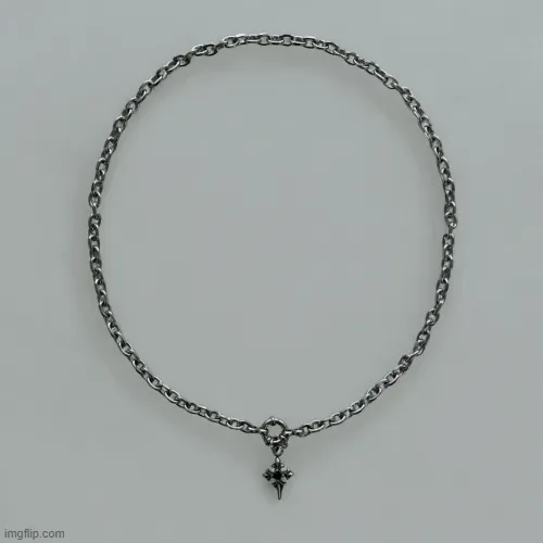 [신상할인30%🖤/당일출고] 엔틱 크로스 초커 목걸이