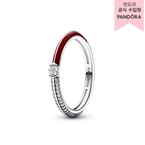 판도라미 파베 & 레드 듀얼 링_192528C01