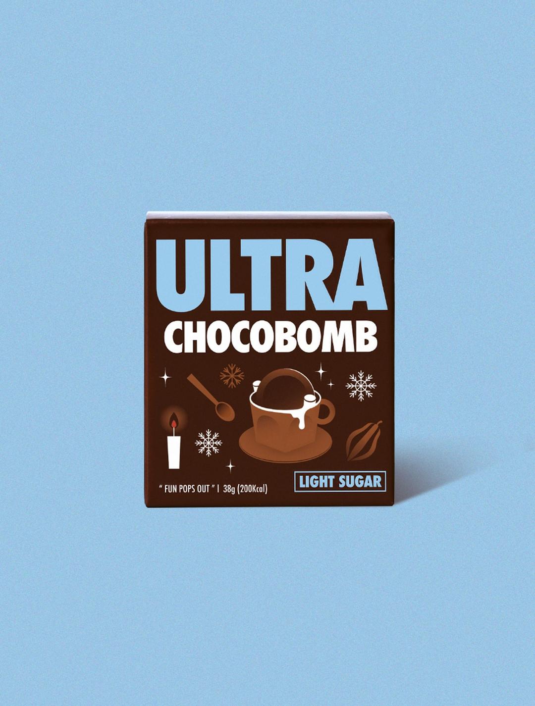 [울트라잇츠] 울트라 초코밤 코코아밤 핫초코 라이트슈거 38g 5Box