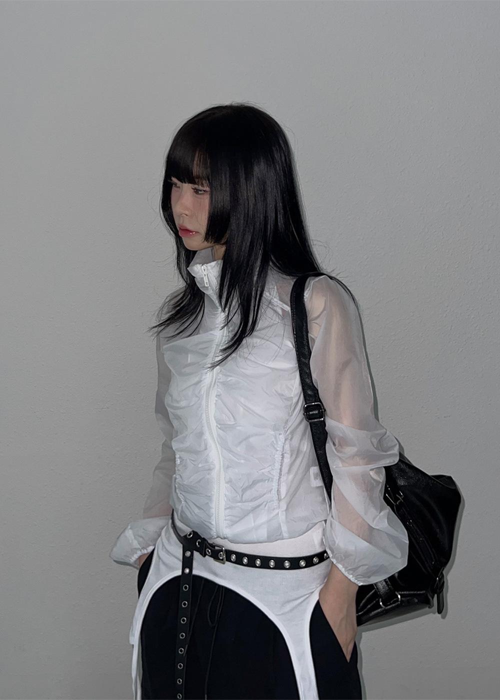 FREEBLE HUNTER SHIRRING JACKET 3color / 프리블 헌터 셔링 자켓