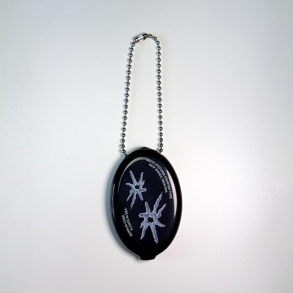 BORN IN CODE Starfish Coin Wallet Keyring (Black)