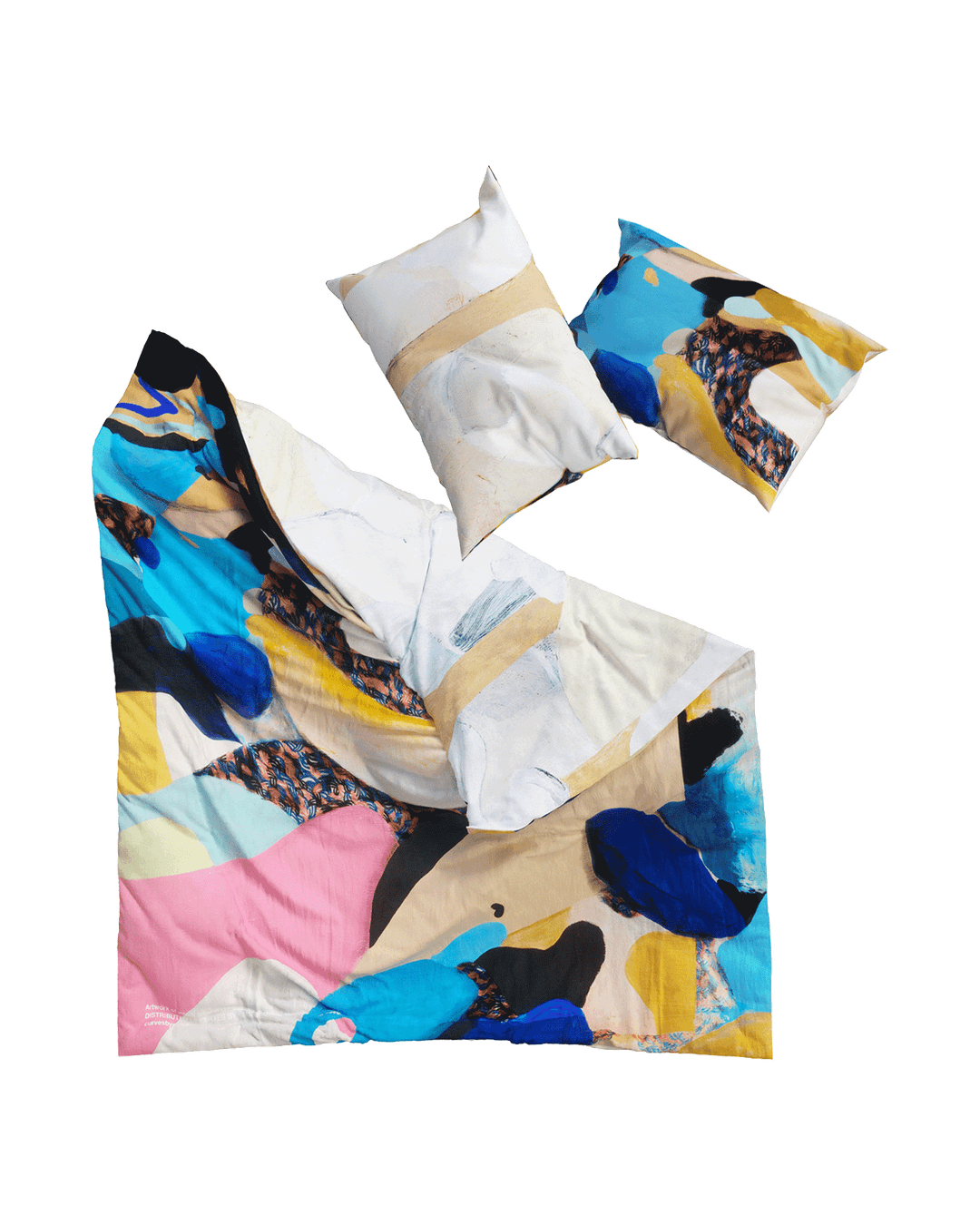 Curves x Teebs (Reversible 3-Piece Bedding Set)