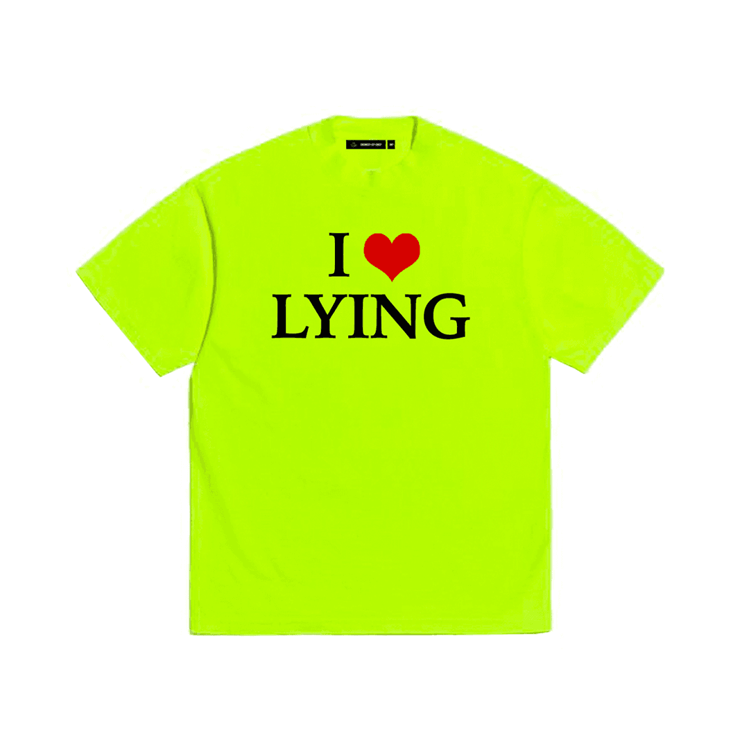 I LOVE LYING TEE - XS